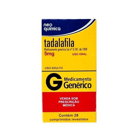 NEO QUIMICA TADALAFILA 5MG 28 TAB