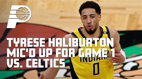 Tyrese Haliburton Mic D Up For Game Of Eastern Conference Finals Vs