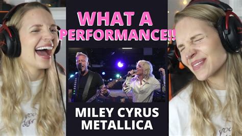 Miley Cyrus Metallica BROKE ME Nothing Else Matters Live On The