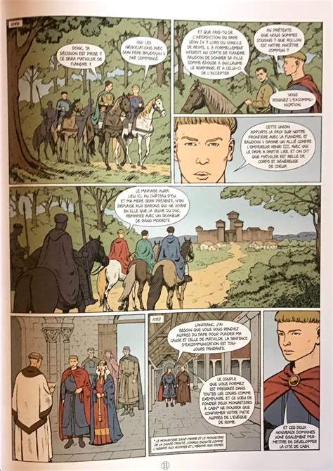 Histoire de France en bande dessinée 11 Guillaume le conquérant l