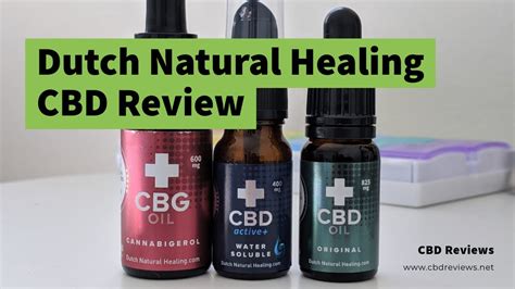 Dutch Natural Healing CBD Review YouTube