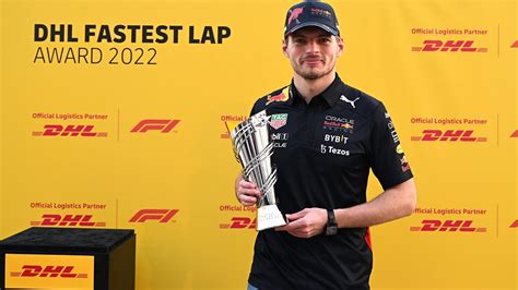 Max Verstappen Wins 2022 DHL Fastest Lap Award YouTube