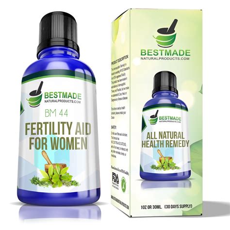 Bestmade Natural Products Female Fertility For Women 30ml Bm44