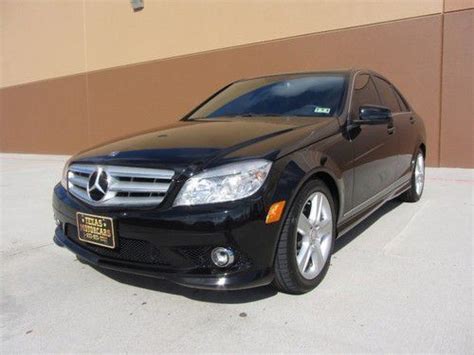 Find Used 2010 Mercedes Benz C300~sport~3 0l~p1~nav~roof~premium~44k Miles In Houston Texas