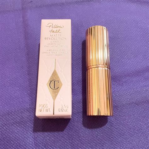 Authentic Full Size Charlotte Tilbury Matte Revolution Lipstick Pillow