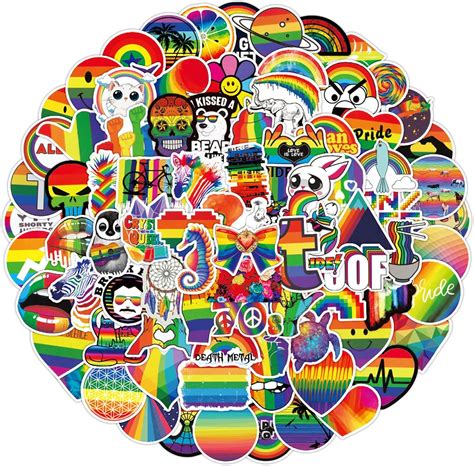Amazon Gay Pride Stickers Aesthetic Vinyl Stickers For Adult