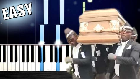 Coffin Dance Easy Piano Tutorial By Plutax Youtube Music