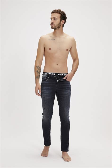 Bad Bear Franco Jeans Night Mavi Erkek Denim Pantolon Flo