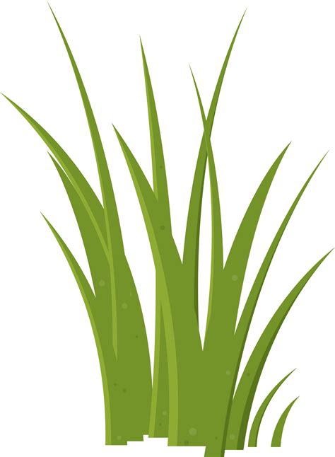 Cartoon Grass Leaves Clip Art 21612237 Png