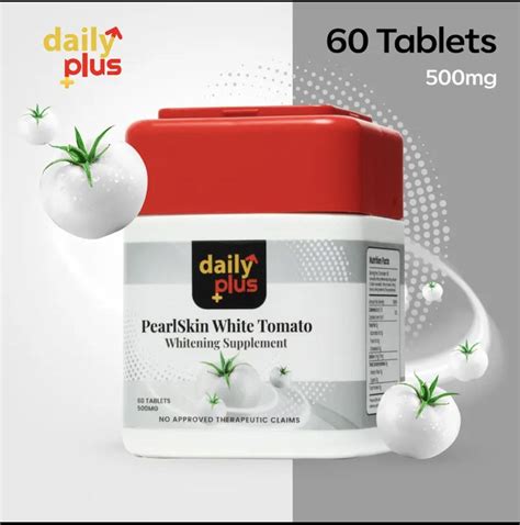 Daily Plus Whitening Supplement PearlSkin White Tomato Lazada PH