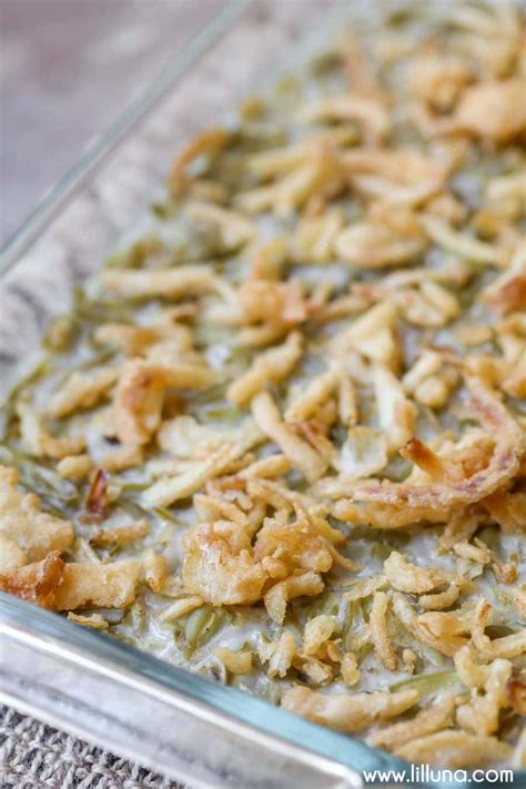 Green Bean Casserole A Holiday Favorite Video Lil Luna