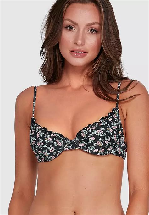 Billabong Bloom Frilled Bra Bikini Top Buy Billabong Online