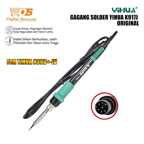 Jual YIHUA K917J Gagang Solder Station 7 Pin Elemen Soldering 7 Core