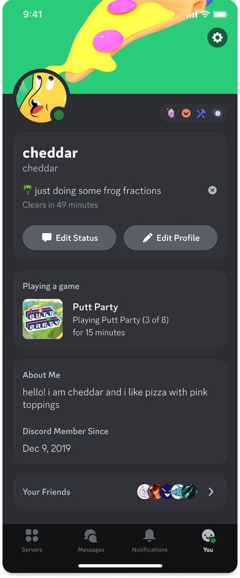 New Mobile App Layout Discord