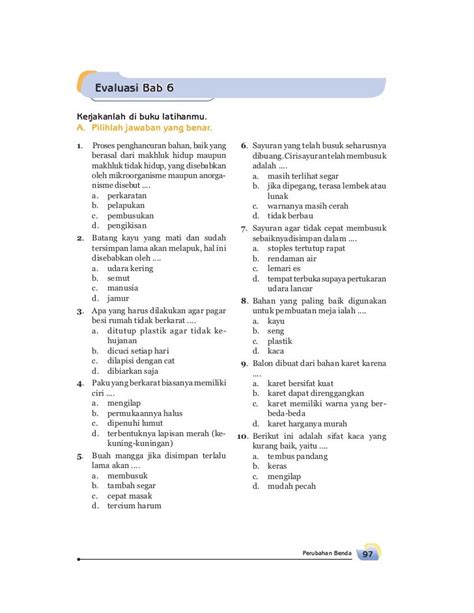 Contoh Soal Hots Ipa Sd Kelas 5 Uraian