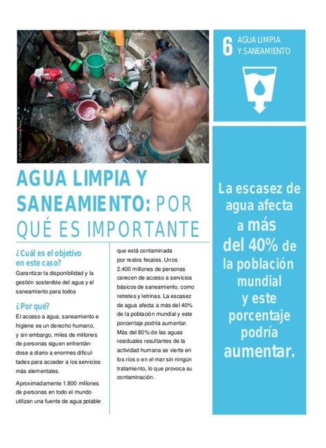 Agua Limpia Y Saneamiento