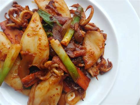 Squid Korean Recipe Katrineafnan