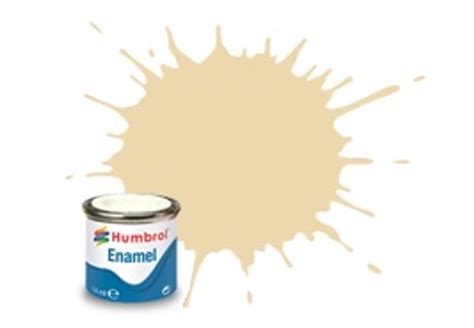 Humbrol Enamel Paint 71 Satin Oak Satin 14ml