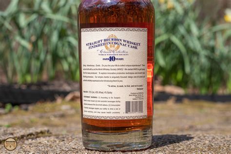 World Whiskey Society 10 Year Bourbon Finished In Cognac Cask Review