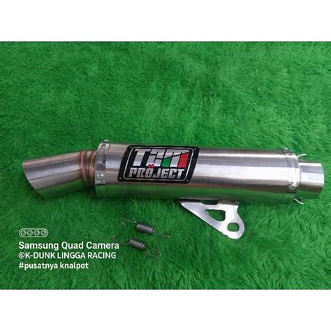 Jual Tabung Silencer Knalpot Tzm Project Inlet 38 Pangkon Bawah Gratis