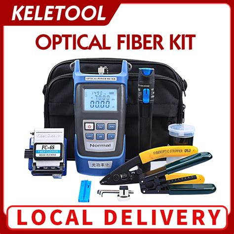 Jual Toolkit Optic Ftth Tool Kit Kit Alat FTTH Serat Optik Dengan FC 6S