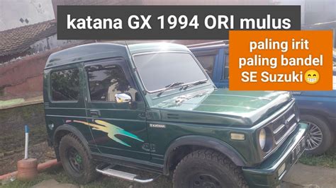 Suzuki Katana GX 1994 Mulus Orisinil Dijual Rp 47 5 Nego