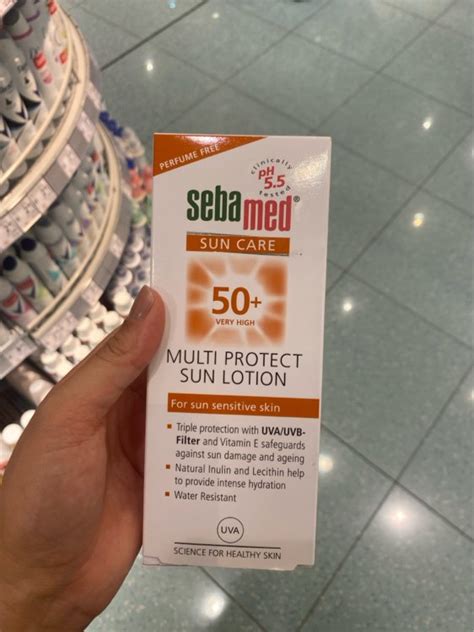 Sebamed Multi Protect Sun Lotion SPF 50 150 Ml INCI Beauty