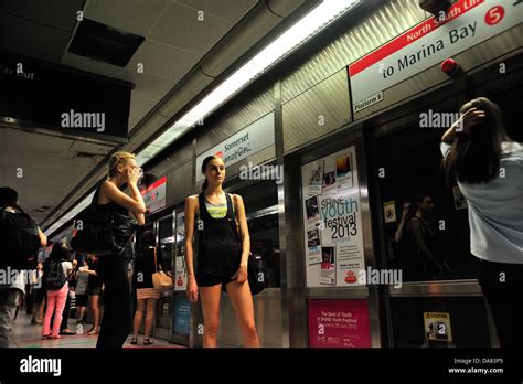 Somerset Mrt Station Singapore Stock Photo Alamy
