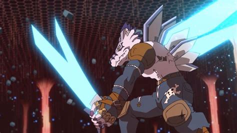 Weregarurumon Sagittarius Mode Anime Shows Anime Art