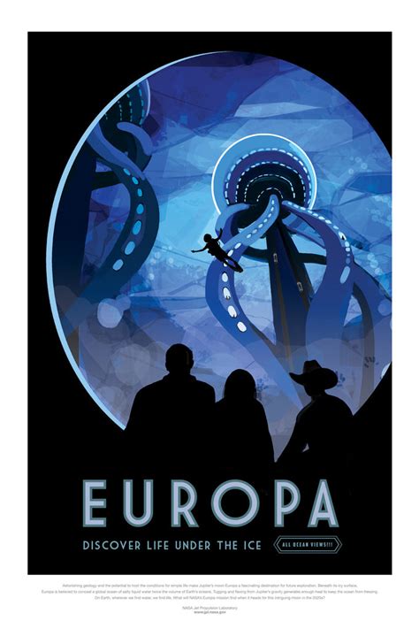 Europa - Life Under The Ice – BigBangPrints.com