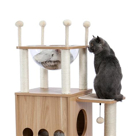 Wooden Cat Castle – The Meow Pet Shop