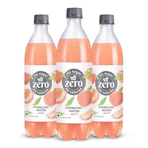 Paper Boat Zero Peach Sparkling Fizzy Water Pack Of Ml Each