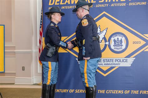 Colonel Melissa Zebley Announces State Police Promotions Delaware