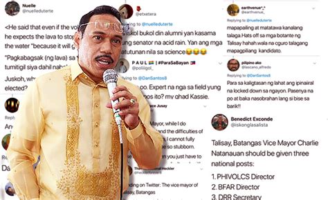 WATCH Sya Ba Ay Diyos Talisay Vice Mayor Gets Mean Tweets For