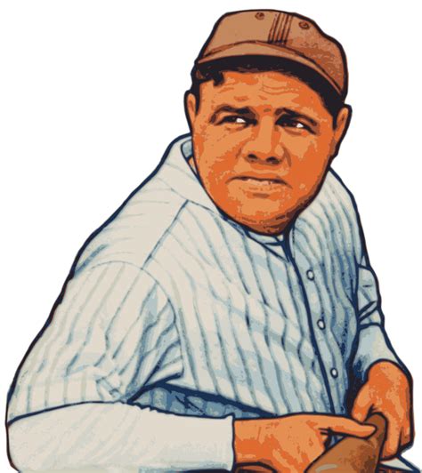 Babe Ruth - Openclipart