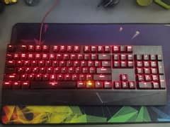 IBUYPOWER Mechanical keyboard with red switches and RGB lights ...