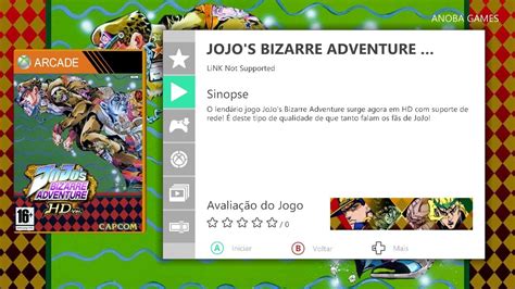 Jojo S Bizarre Adventure Hd Version Xbox Full Hd Youtube