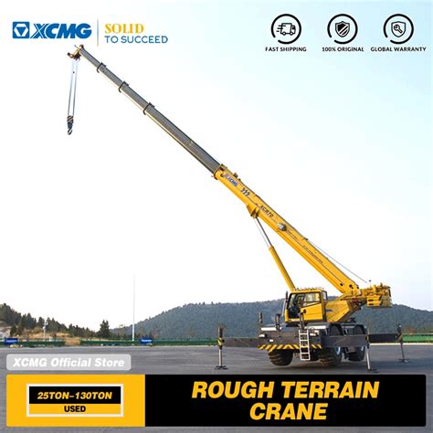 Xcmg Construction Crane Ton China Hydraulic Rough Terrain Crane