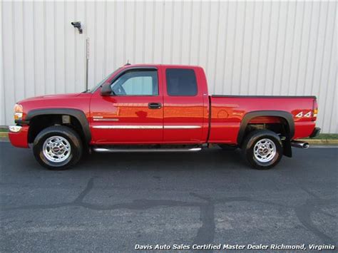 2003 Gmc Sierra 2500 Hd Slt Duramax Turbo Diesel 4x4 Extended Cab Sb