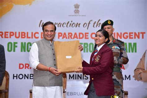 Ncc Cadet Suo Devika Jain Has Been Selected For The Prestigious Bir