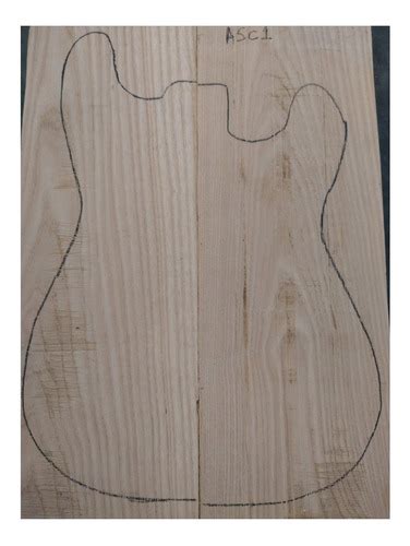 Bloco Corpo Fresno Ash Para Guitarra Lindo Madeira Cca Frete Gr Tis