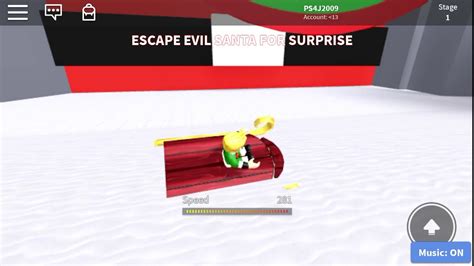 Roblox Escape Santa Youtube