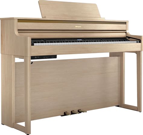 Roland HP704 Digital Piano With Stand Bench Light Oak Gerald Musique