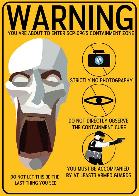 Scp Warning Signs