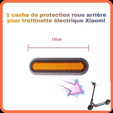 1 cache de protection roue arrière pour trottinette électrique Xiaomi