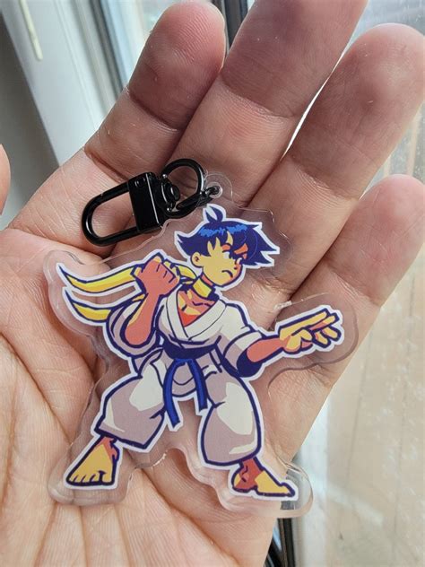 Sf Makoto Keychain Kanme Esports Studios S Ko Fi Shop Ko Fi