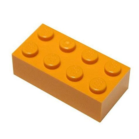 Lego Parts And Pieces Orange Bright Orange 2x4 Brick X50 Lego
