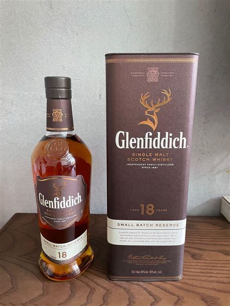 格蘭菲迪18年單一純麥威士忌glenfiddich 18 Year Old 700ml 嘢食 And 嘢飲 酒精飲料 Carousell