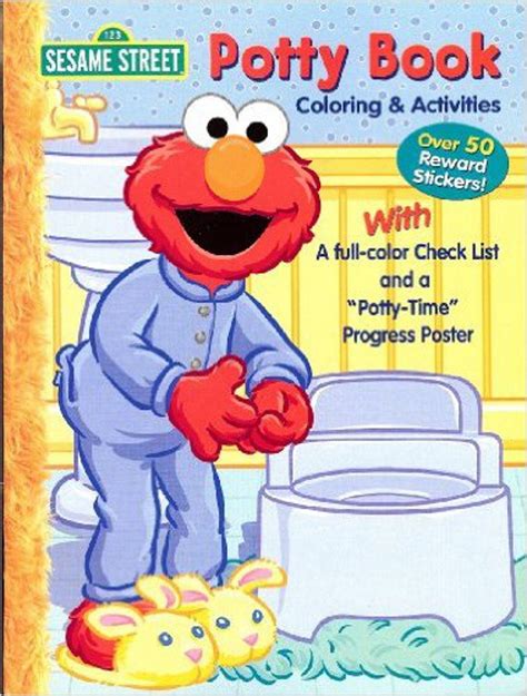 Basic & Life Skills Toys Sesame Street Elmo Potty Training Book Super ...