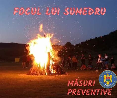 M Suri Pentru Prevenirea Incendiilor La Focul Lui Sumedru Argespress